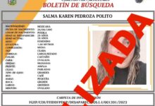 reporte de desaparición, Salma Karen Pedroza Polito, FGE, Estado de México