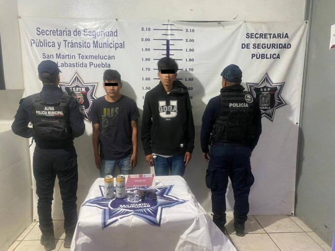 Facebook, detenidos, robo, San Martín Texmelucan
