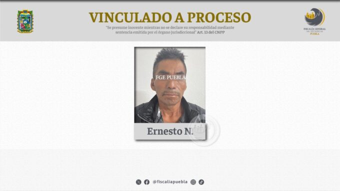 Ernesto, violación, procesado, FGE