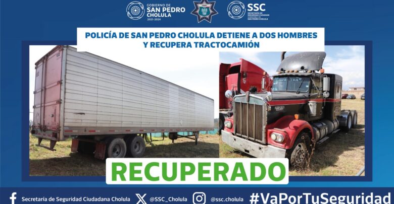 San Pedro Cholula, San Miguel Xoxtla, robo de vehículo, caja seca
