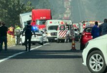 autopista Amozoc-Perote, choque, Guardia Nacional, Tlaxcala
