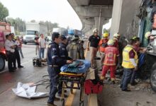 autopista México-Puebla, choque, autobús de pasajeros, Protección Civil