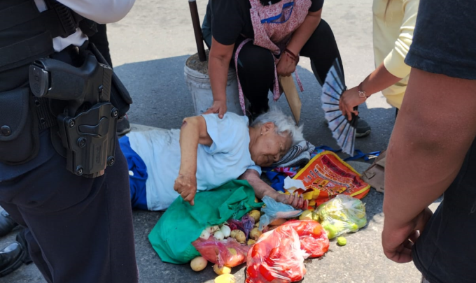 mercado Morelos, muerte, mujer, tercera edad