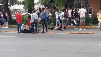 atropellados, pareja, fuga, bulevar 5 de Mayo