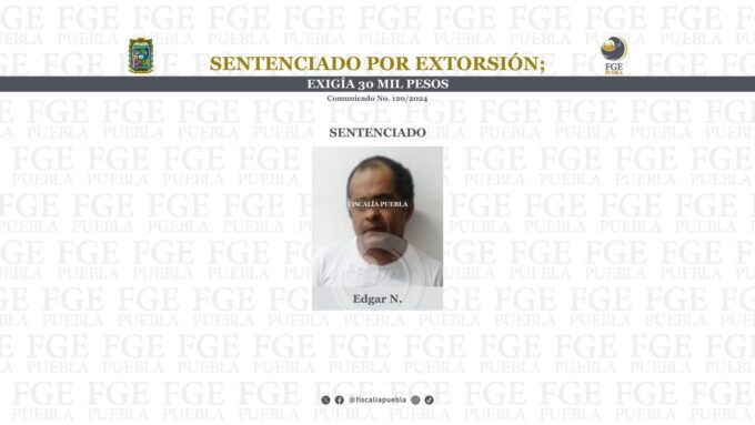 extorsión, hombre, secuestro, sentenciados