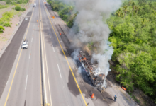 Colima, autobús, incendio, Ocotepec