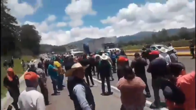 Tlahuapan, bloqueo, autopista, México-Puebla