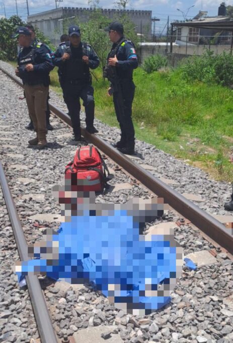 tren, atropellado, muerte, San Jerónimo Caleras