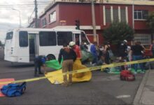 Policía Estatal, choque, heridos, transporte público