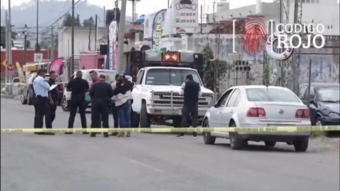 San Pedro Cholula, muerte, ataque directo, arma de fuego