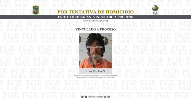 San Francisco Totimehuacán, intento de homicidio, hebilla, hombre