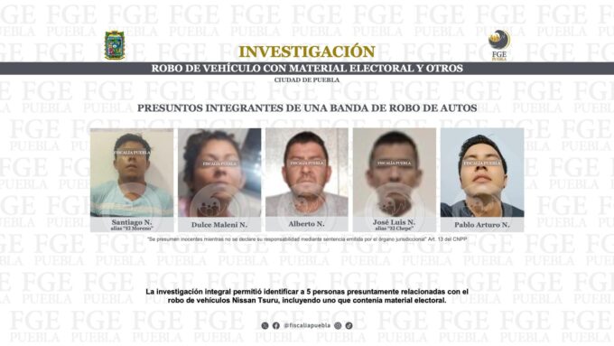 electoral, robo, Tsuru, banda