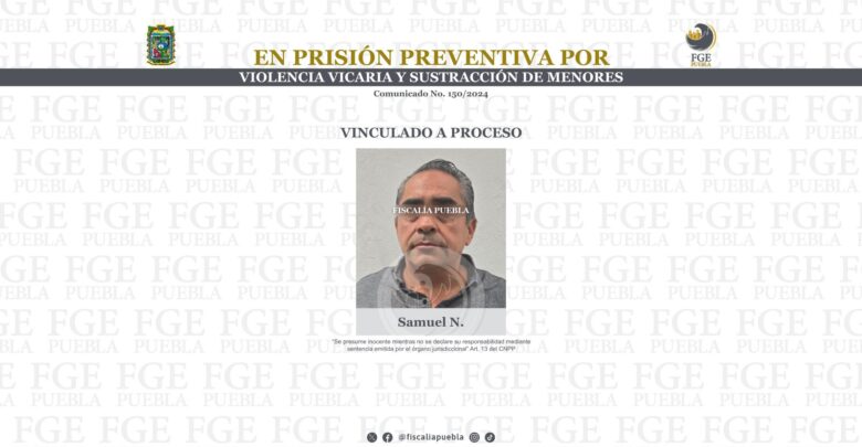 violencia vicaria, detenido, vinculación a proceso, sustracción de menores