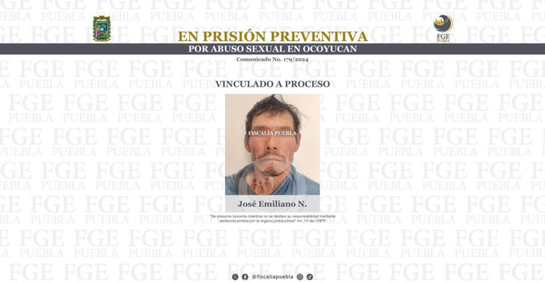 Ocoyucan, detenido, abuso, FGE