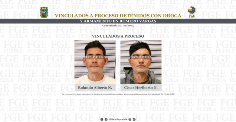 Romero Vargas, detenidos, procesados, posesión ilegal de arma de fuego