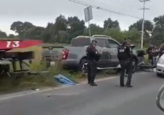 Tepatlaxco, muerte, motociclista, fuga