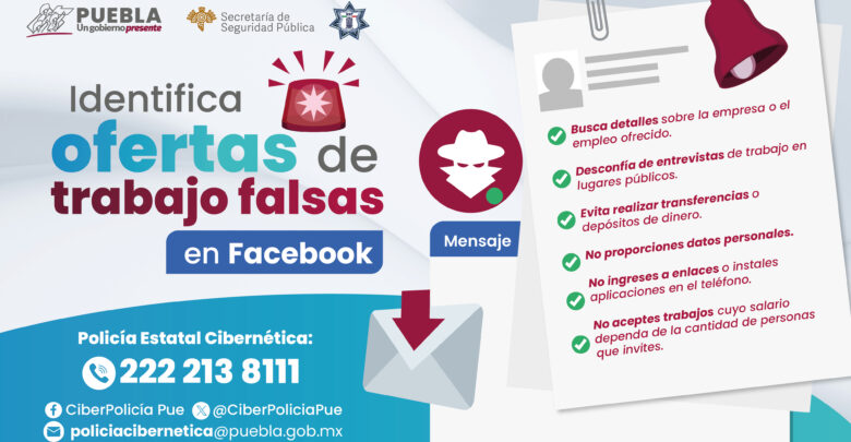 Facebook, ofertas, laborales, fraude