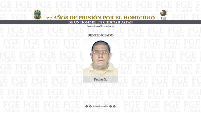 muerte, sentencia, Chignahuapan, homicidio