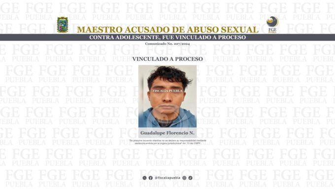 profesor, detenido, abuso, adolescente