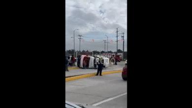 estudiantes, volcadura, Ciudad Modelo, transporte pirata