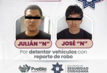 SSC, detención, robo, ciudad de Puebla