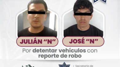 SSC, detención, robo, ciudad de Puebla