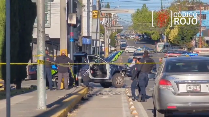 SSC, detenido, choque vial, bulevar 5 de Mayo