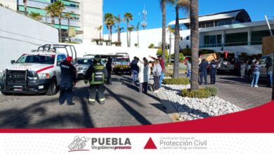 residencial Torres Palmas, incendio, Protección Civil, herida