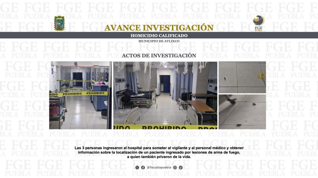 policías, ultimados, hospital Gonzalo Río Arronte, FGE