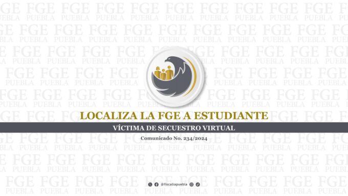 FGE, secuestro, víctima, localización y rescate