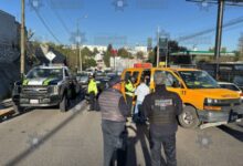 transporte escolar, choque, estudiantes, Policía Municipal