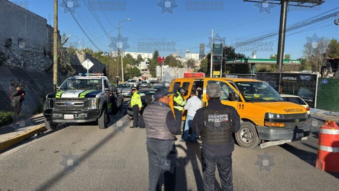 transporte escolar, choque, estudiantes, Policía Municipal