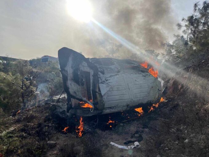 Cuacnopalan-Oaxaca, muerte, automovilista, paramédicos de CAPUFE