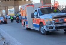 policía estatal, muerto, choque, material para la construcción