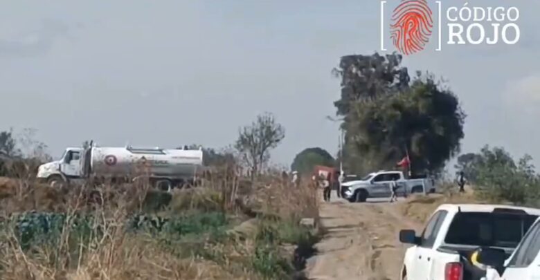 El Verde, toma clandestina, campos de siembra, Pemex
